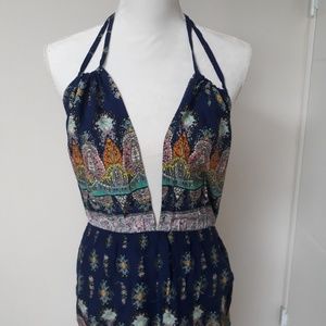 NWOT  Romper! Lowcut and backless!